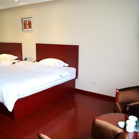 Greentree Inn Anhui Guangde Zhongyang Lecheng Business Hotel Exterior foto